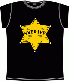 звезда, шериф, знак